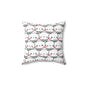 Kitty Grid Square Pillow